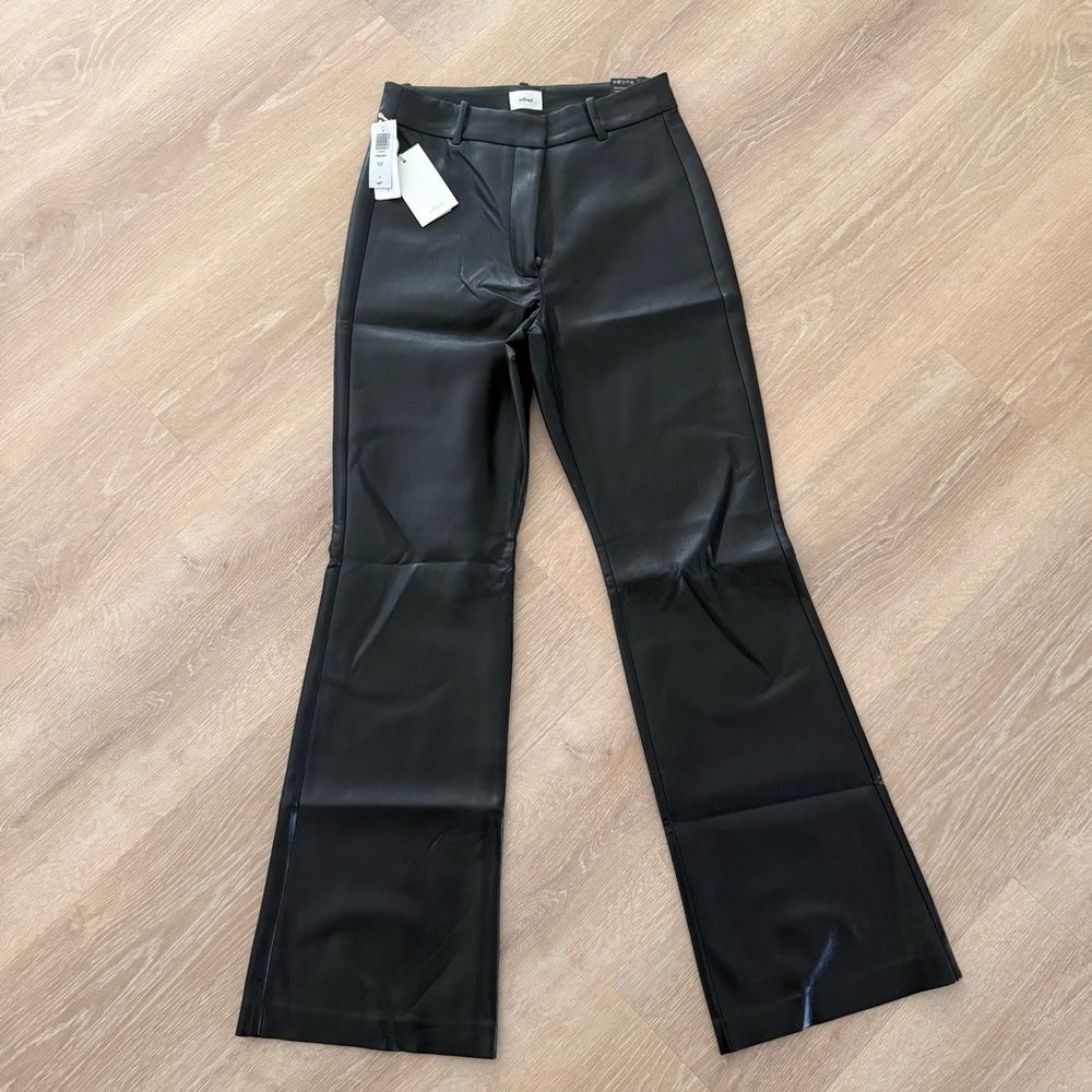 Aritzia Cabaret Leather Pants Size 8